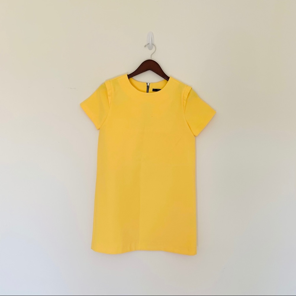 Zara Yellow shirt dress